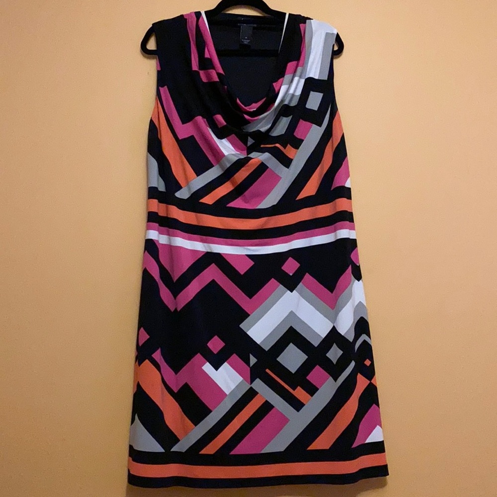 Lane Bryant Geometric Pattern Dress